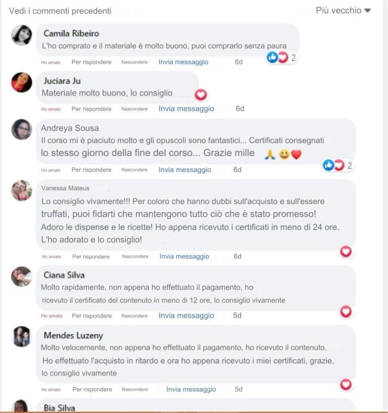 Testimonianze degli studenti