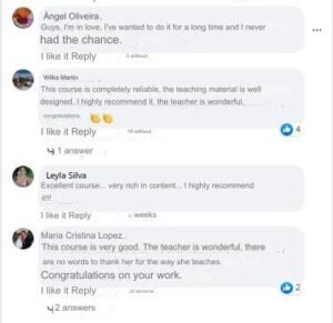 Student testimonial 1